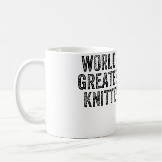 World'S Greatest Knitter Funny Knitting Crochet Koffiemok