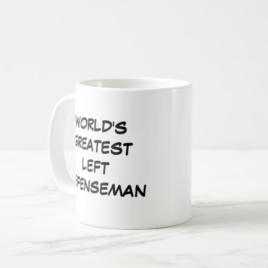 'World's Greatest Left Defenseman' Mok (Voorkant links)