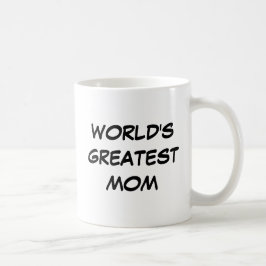 'World's Greatest Mam'-Mok Koffiemok