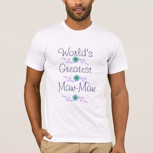 WORLDS GREATEST MAW-MAW T-SHIRT (Voorkant)