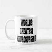 Worlds Greatest Neurosurgeon Koffiemok (Links)