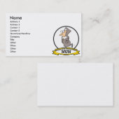 WORLDS GREATEST NUN CARTOON VISITEKAARTJE (Voorkant / Achterkant)