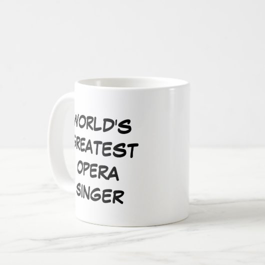 'World's Greatest Opera Singer' Mok (Voorkant links)