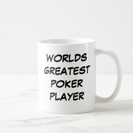 'World's Greatest Poker Player'-Mok Koffiemok (Rechts)