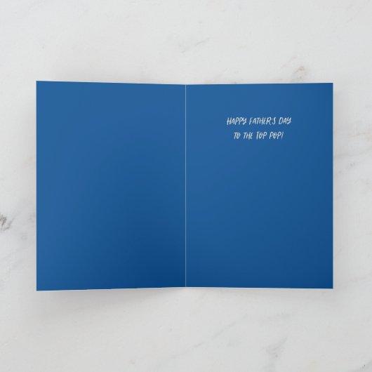 "World's Greatest Poppen" Vaderdag Wenskaart Kaart (Binnen)