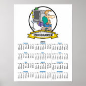 WORLDS GREATEST PROGRAMMER MANNEN CARTOON POSTER (Voorkant)