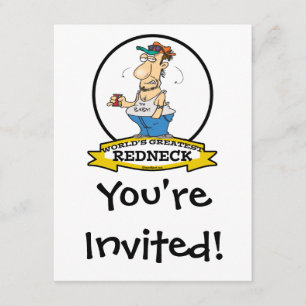 WORLDS GREATEST REDNECK II CARTOON KAART