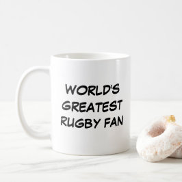 'World's Greatest Rugby Fan'-Mok Koffiemok