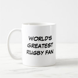 'World's Greatest Rugby Fan'-Mok Koffiemok