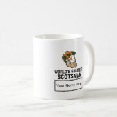 World's Greatest Scotsman Personalized Mug Koffiemok (Voorkant rechts)