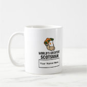 World's Greatest Scotsman Personalized Mug Koffiemok (Links)