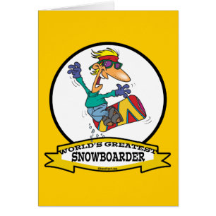 WORLDS GREATEST SNOWBOARDER CARTOON