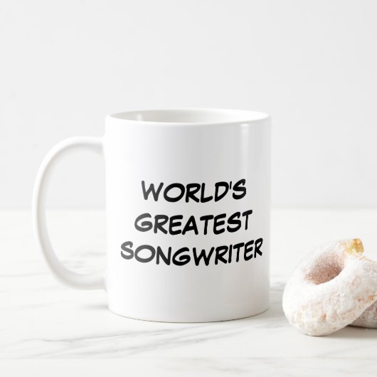 'World's Greatest Songwriter' Mok (Met donut)