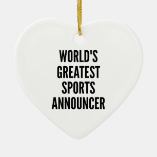 World's Greatest Sports aangekondigd Keramisch Ornament