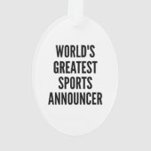 World's Greatest Sports aangekondigd Ornament (achterkant)