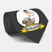 WORLDS GREATEST TAX COLLECTOR MANNEN CARTOON STROPDAS (Opgerold)