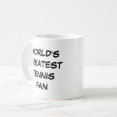 'World's Greatest Tennis Fan' Mok (Voorkant links)
