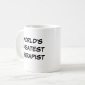 'World's Greatest Therapist'-Mok Koffiemok (Voorkant links)