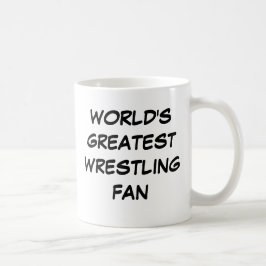 'World's Greatest Wrestling Fan'-Mok Koffiemok