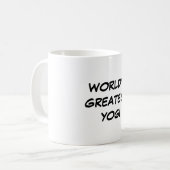 'World's Greatest Yogi'-Mok Koffiemok (Voorkant links)