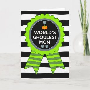 Worlds Griezeligste Moeder Award Kaart