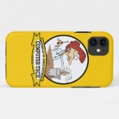 WORLDS GROATEST COMPUTER TECH VROUWEN CARTOON Case-Mate iPhone CASE (Achterkant (horizontaal))