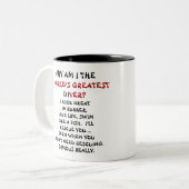 WORLDS GROATEST DIVER TWEEKLEURIGE KOFFIEMOK (Voorkant links)