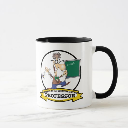 WORLDS GROATEST PROFESSOR MANNEN CARTOON MOK (Rechts)