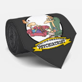 WORLDS GROATEST PSYCHIATRIST CARTOON STROPDAS (Opgerold)