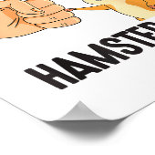 World's Hamster Dad Costume For Animal Lovers Hams Poster (Hoek)