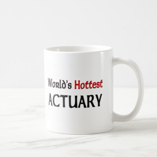 Worlds Hottest Actuary Koffiemok (Rechts)