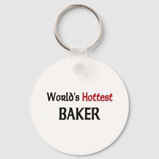 Worlds Hottest Baker Sleutelhanger (Voorkant)