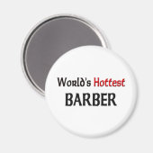 Worlds Hottest Barber Magneet (Voorkant / Achterkant)