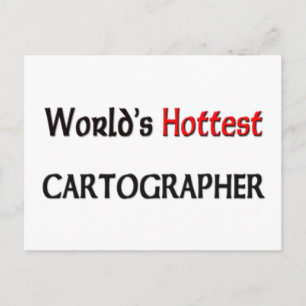 Worlds Hottest Cartograaf Briefkaart