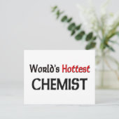 Worlds Hottest Chemist Briefkaart (Staand voorkant)
