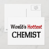 Worlds Hottest Chemist Briefkaart (Voorkant / Achterkant)