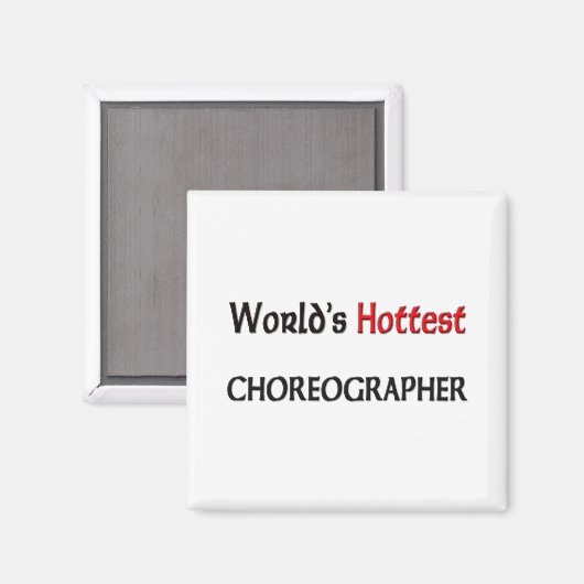 Worlds Hottest-choreograaf Magneet (Voorkant / Achterkant)