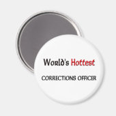 Worlds Hottest Correctionofficier Magneet (Voorkant / Achterkant)