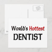 Worlds Hottest Dentist Briefkaart (Voorkant / Achterkant)