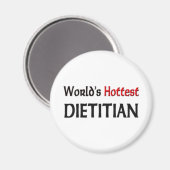 Worlds Hottest Dietitian Magneet (Voorkant / Achterkant)