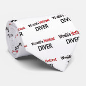 Worlds Hottest Diver Stropdas (Opgerold)