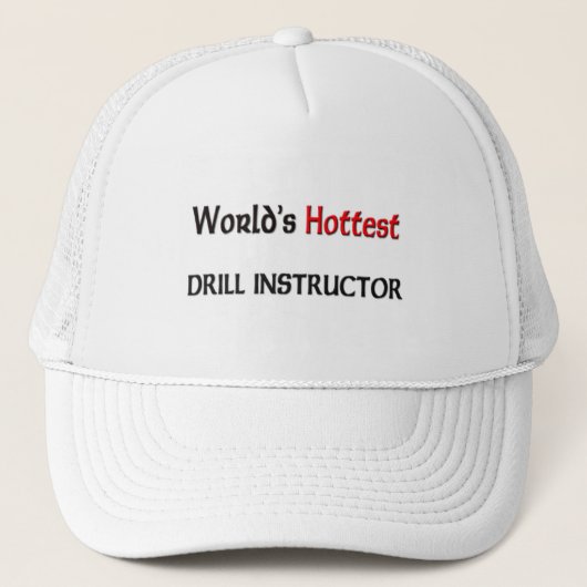 Worlds Hottest Drill Instructor Trucker Pet (Voorkant)