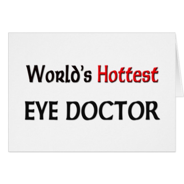 Worlds Hottest Eye Doctor (Voorkant Horizontaal)