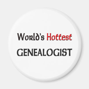 Worlds Hottest Genealogist Magneet