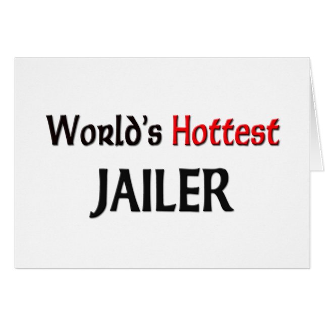 Worlds Hottest Jailer (Voorkant Horizontaal)
