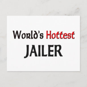 Worlds Hottest Jailer Briefkaart