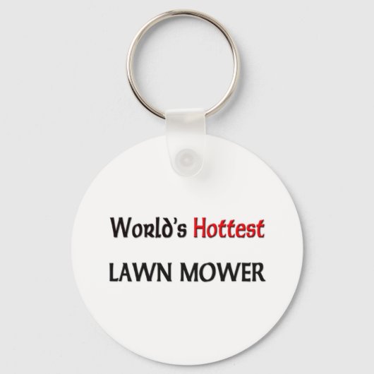 Worlds Hottest Lawn Mower Sleutelhanger (Voorkant)