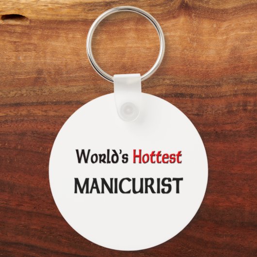 Worlds Hottest Manicurist Sleutelhanger (Voorkant)