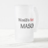 Worlds Hottest Mason Matglas Bierpul (Voorkant rechts)