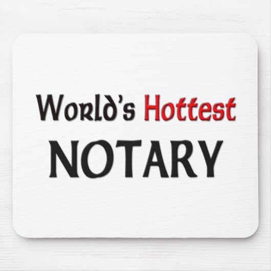 Worlds Hottest-notaris Muismat (Voorkant)